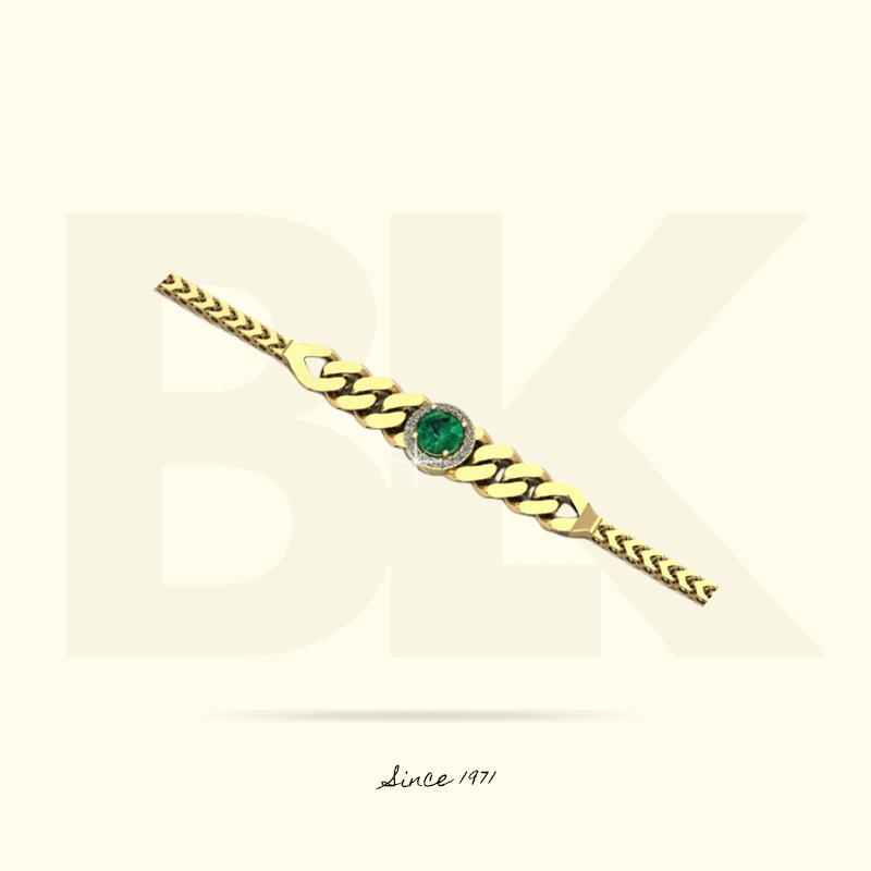 colorful stone bracelet